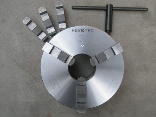 Revotec zelfcentrerende 3-klauwplaat 250mm 55027 / 8
